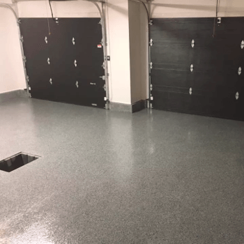 Garage flake epoxy